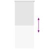 vidaXL Store roulant de douche 100x240 cm Blanc