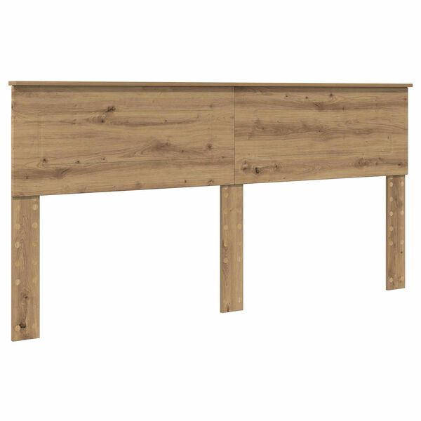 vidaXL T&ecirc;te de lit Ch&ecirc;ne artisanal 200 cm Bois d'ing&eacute;nierie