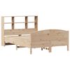 vidaXL Lit biblioth&egrave;que sans matelas 160x200 cm bois massif de pin