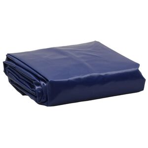 vidaXL B&acirc;che bleu 1x2,5 m 650 g/m&sup2;