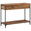 vidaXL Table console Bois ancien 100 x 34.5 x 75 cm Bois d'ing&eacute;nierie