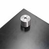 vidaXL Protection de cuisine 2 pcs Noir 100 x 60 cm verre tremp&eacute;