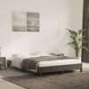 vidaXL Cadre de lit sans matelas gris fonc&eacute; 140x190 cm velours
