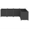 vidaXL Jardini&egrave;re noir 160x120x53 cm polypropyl&egrave;ne