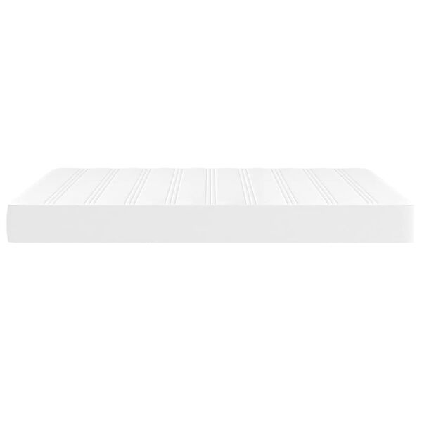 vidaXL Matelas de lit &agrave; ressorts ensach&eacute;s fermet&eacute; moyenne Blanc 140x200x20 cm