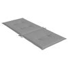 vidaXL Chaises de jardin inclinables et coussins lot de 6 bois teck