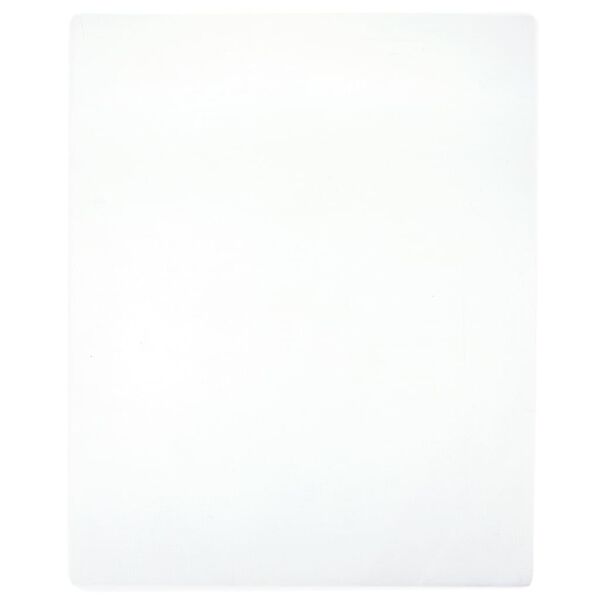 vidaXL Drap-housse Jersey Blanc 180x200 cm Coton