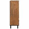 vidaXL Haut Armoire Naturel 60 x 33,5 x 100 cm Bois d'Acacia Massif