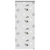 vidaXL Store enrouleur de douche avec cassette largeur du tissu 86 cm