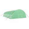 vidaXL Serre avec cadre en acier vert 72 m&sup2; 12x6x2,85 m
