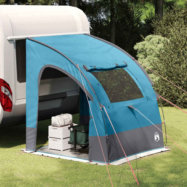 vidaXL Tente de hayon avec toit Bleu 194 x 180 x 210 cm taffetas