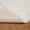 vidaXL Tapis en fausse Tafalla Blanc 80 x 200 cm Polyester