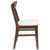 vidaXL Chaises de salle &agrave; manger 2 pcs Marron Clair 42 x 47.5 x 81 cm