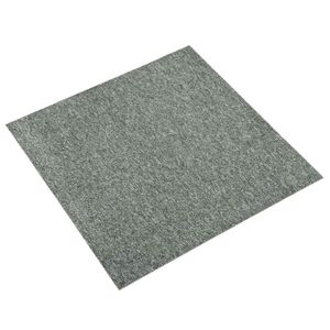 vidaXL Tapis 20 pc Vert 50 x 50 cm 100% Polypropyl&egrave;ne