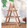 H&S Collection Support &agrave; plantes avec 3 niveaux 48x32x79 cm Bois