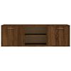 vidaXL Meuble TV chêne marron 120x34x37 cm bois d'ingénierie