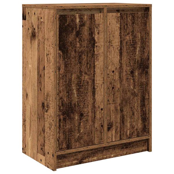 vidaXL Buffet vieux bois 57x34x76 cm bois d'ingénierie