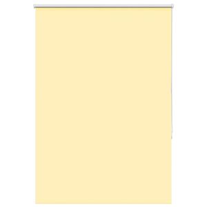 vidaXL Store enrouleur occultant jaune largeur du tissu 100,7 cm
