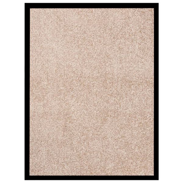 vidaXL Paillasson Beige 60x80 cm