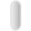 vidaXL Miroir de salle de bain &agrave; LED 90x40 cm ovale