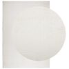 vidaXL Tapis IZA poils courts style scandinave cr&egrave;me 120x170 cm