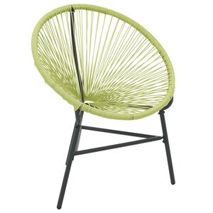 vidaXL Chaise de jardin Acapulco R&eacute;sine tress&eacute;e Vert