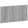 vidaXL T&ecirc;te de lit murale HOORN Sonoma gris Bois d'ing&eacute;nierie