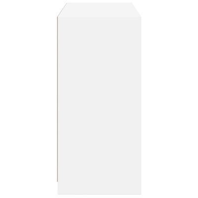 vidaXL Garde-robe blanc 77x48x102 cm bois d'ingénierie