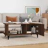 vidaXL Table basse Ch&ecirc;ne marron 90x50x40 cm Bois d'ing&eacute;nierie