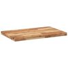 vidaXL Dessus de table rectangulaire 140x50x4 cm bois massif d'acacia