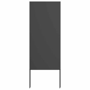 vidaXL &Eacute;cran de confidentialit&eacute; de jardin Fretwork Noir 50 x 140 cm