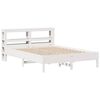 vidaXL Cadre de lit sans matelas blanc 160x200 cm bois de pin massif