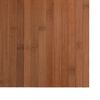 vidaXL Tapis rectangulaire marron 100x100 cm bambou