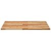 vidaXL Dessus de table carr&eacute; 80x80x2 cm bois massif d'acacia
