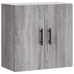 vidaXL Armoire murale sonoma gris 60x31x60 cm bois d'ing&eacute;nierie