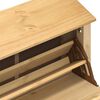 vidaXL Armoire &agrave; chaussures Corona 99x32x85 cm bois de pin massif