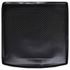 vidaXL Tapis de coffre Noir Caoutchouc