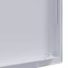 vidaXL Panneaux d'Acc&egrave;s 2 pcs Blanc 20 x 20 cm Plastic ABS