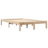 vidaXL Lit biblioth&egrave;que sans matelas 120x200 cm bois de pin massif