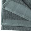 vidaXL Serviettes de douche 5 pcs Coton 450 g/m&sup2; 70x140 cm Vert