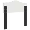 vidaXL T&ecirc;te de lit Ch&ecirc;ne noir 75 cm Bois d'ing&eacute;nierie