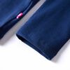T-shirt enfants &agrave; manches longues bleu marine 116