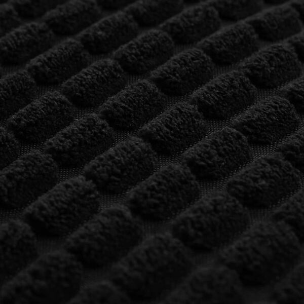 vidaXL Jeu de coussin lot de 2 Velours 60 x 60 cm Noir