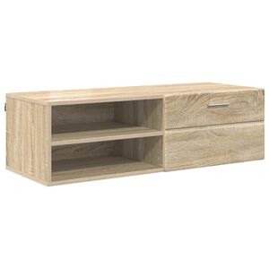 vidaXL Cabinet en Bois 100,5 x 39 x 30 cm Ch&ecirc;ne Sonoma
