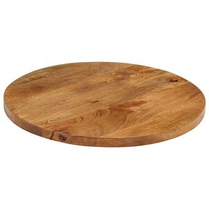 vidaXL Dessus de table &Oslash; 40x2,5 cm rond bois de manguier massif