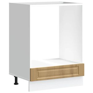 vidaXL Armoire &agrave; four Porto ch&ecirc;ne artisanal bois d'ing&eacute;nierie