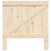 vidaXL T&ecirc;te de lit 100x104 cm bois massif de pin