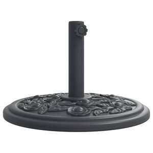 vidaXL Base de parasol pour m&acirc;ts &Oslash;38 / 48 mm 12 kg rond