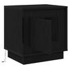 vidaXL Cabinet de chevet Noir 44 x 34,5 x 45 cm Bois d'ing&eacute;nierie