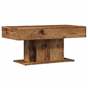 vidaXL Table basse en bois ancien 96 x 50 x 45 cm bois d'ing&eacute;nierie